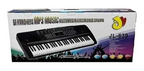 Imagen 2 de 5 de Piano Electrico Teclado Musical Teclado 61 Teclas Piano
