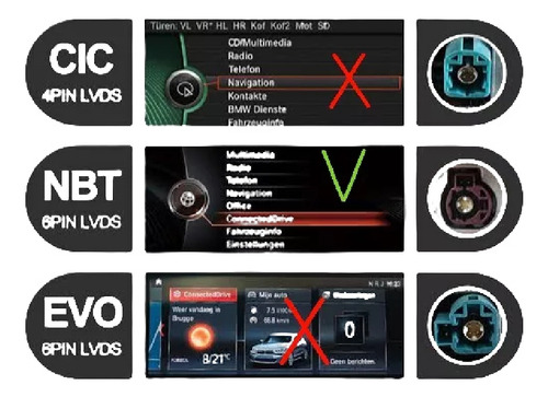 Multimidia Android Bmw F30 320i 328i 2013 A 2017 Nbt Carplay