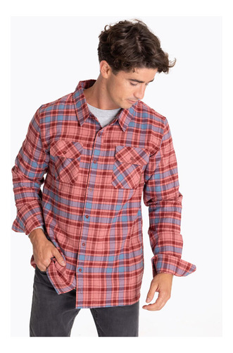 Camisa Hombre Merrell Flannel Long Sleeve