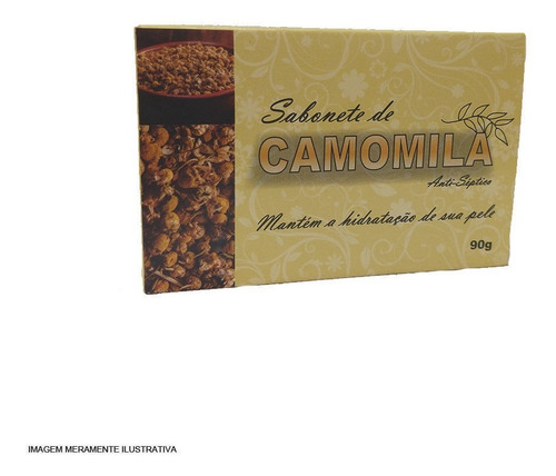 Sabonete Artesanal De Camomila - 90g