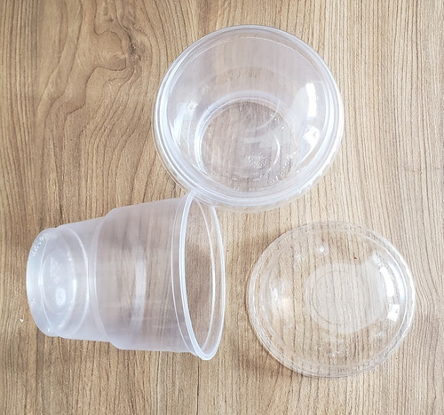 100 Copo Bolha 200 Ml - Ideal Para Bolo No Pote, Açaí