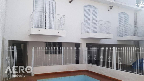 Residencia Na Vila Aeroporto, Proximo Ao Bauru Shopping, Contendo 03 Dormitórios - Ca2459