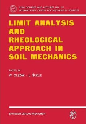 Libro Limit Analysis And Rheological Approach In Soil Mec...