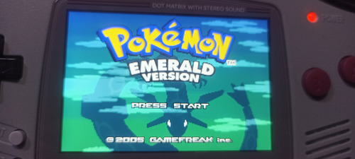 Pokémon Esmeralda (repro) De Gba+pokedex Nacional Completa. (Usado)