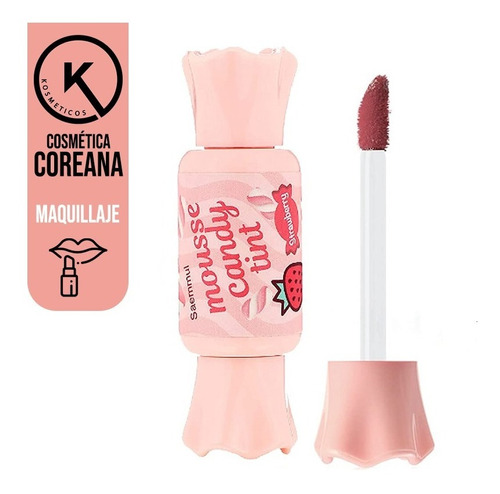 Tinta Candy Lip Tint Mousse Para Labios - Cosmética Coreana