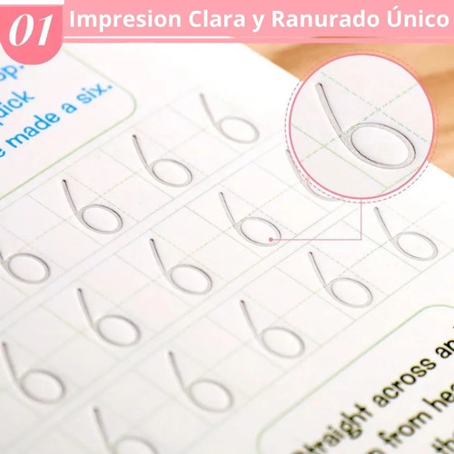 Pa Sank Magic - Kit De Cuaderno De Caligrafía Reutilizable 4