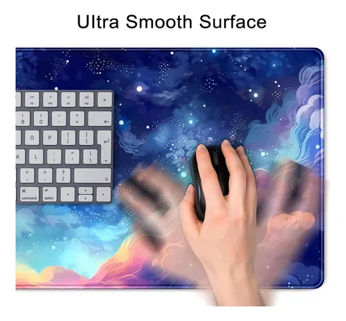 Mat De Escritorio De Espacio De Anime Pastel Nebulosa Vista