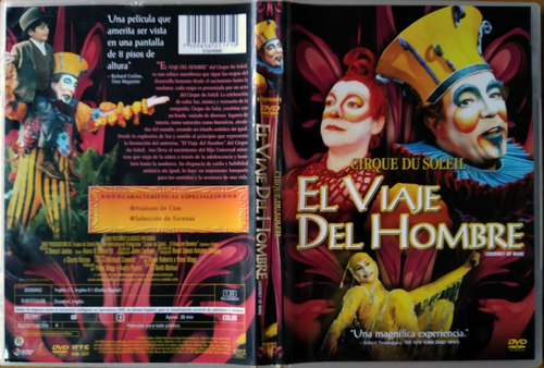 Cirque Du Soleil - El Viaje Del Hombre 2008 (dvd Original)  
