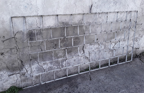Reja Hierro De Planchuela P Ventana O Baranda (Usado)