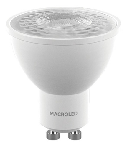 Foco led Macroled CPS-DP-GU10-20 Dicroica color blanco neutro 7W 220V 4500K por 10 unidades