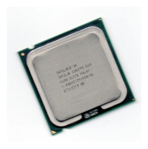 Imagem 1 de 1 de Processador Intel Core 2 Duo E4300 1.80ghz 2m 800 Sl9tb 775