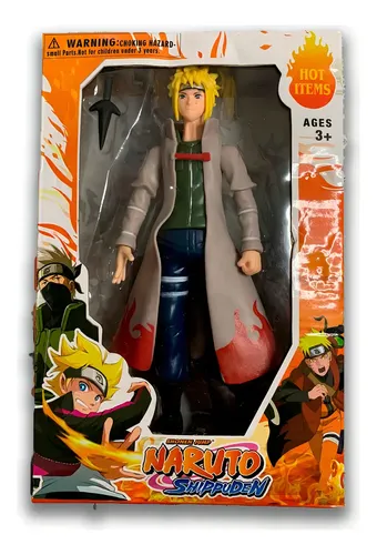 Boneco Minato Naruto Shippuden Articulado 15cm Colecao | MercadoLivre