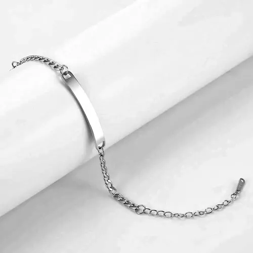 Pulsera Esclava Acero Inoxidable Unisex