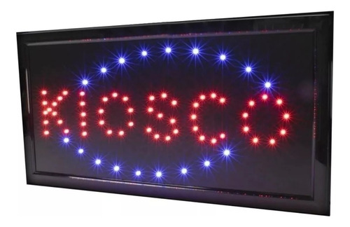 Cartel Luminoso De Led Abierto 50x25 220v Directo