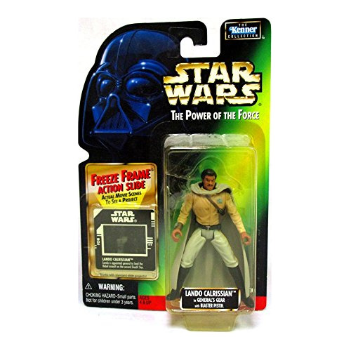 Figura De Acción Star Wars Lando General Gear Con Marco Free