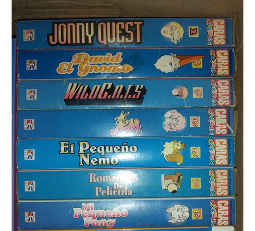 Videos Vhs - Colecc. Caras Cartoons (Usado)