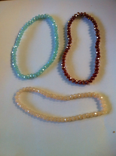 Kit C/3 Pulseira Cristal