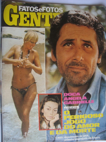 Fatos E Fotos 806 Jan 77 Beatle Ringo Star Tereza Sodre Dina