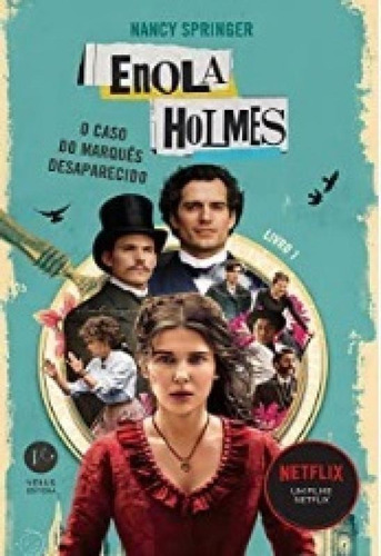 Livro Enola Holmes: O Caso Do Marques Desaparecido