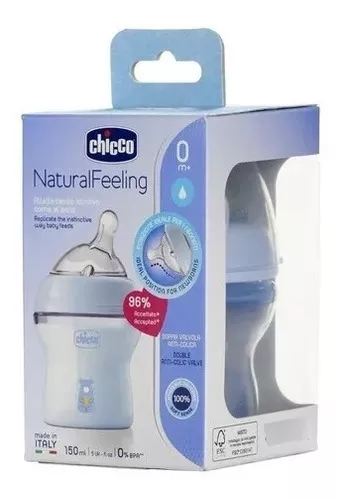 Comienzo Estados Unidos gris Mamadera Chicco Color Recien Nacido 150ml Varon Celeste Oso Nombre Del  Diseño Natural Feeling Color Color Celeste