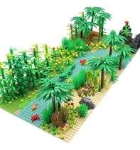 Comprar Bloques De Construcción Rainforest Jungle Con 2 Placas Base