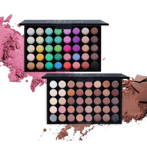 40 Colores Mate Brillo Sombra De Ojos Paleta De Maquillaje C