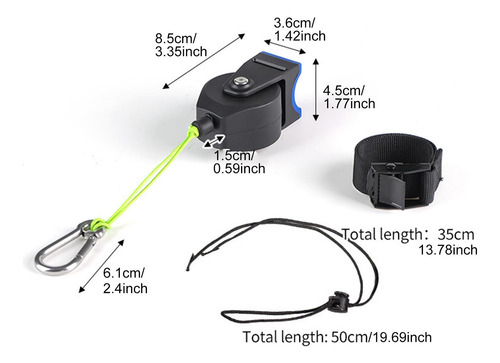 Remolque De Carga Retráctil Para Bicicletas Con Cuerda De