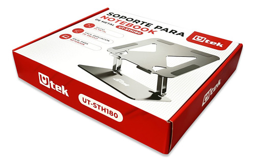 Soporte Aluminio Regulable Altura Notebook Macbook Ut-sth180