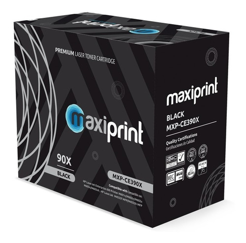 Toner Hp Ce390x Maxiprint Laserjet M601dn M601n M455f  