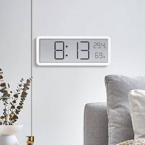 Pantalla De Temperatura De Reloj De Pared Digital Práctico