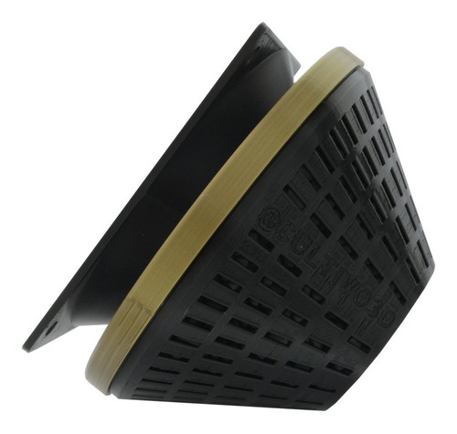 Imagen 3 de 7 de Filtro Carbon Activado Cultivo Indoor Para Fan 4 Pulgadas Ss