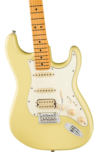 Guitarrista elétrico Fender Stratocaster Ii Color Hialeah Yellow Fingerboard Material Rosewood Orientação da mão direita