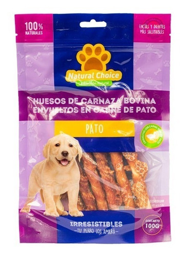 Snack Barritas De Carnaza Envueltas En Pato 100 Gr Pethome