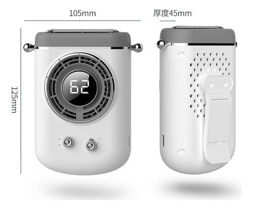 Ventilador Usb De Cuello - Portátil Para Exterior/mesa