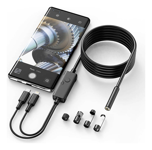 Boroscopio Usb Para iPhone, Samsung, Ipads, Android Y Tablet