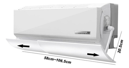 Aire Acondicionado Universal Deflector De Viento Cubierta An
