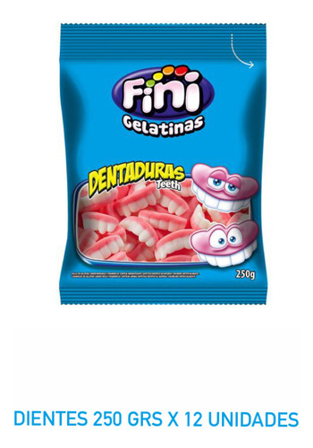 Gomitas Fini Sabores 250 Grs X 12 Unidades Solo Envio