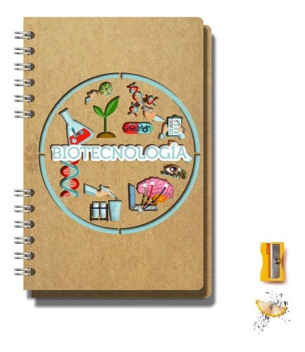 Libreta Personalizada Biotecnología Ciencias Vida