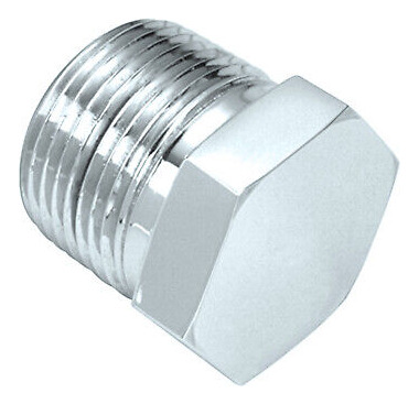 Hfs(r) 1/2  Npt Male End Plug Hex Head Pipe Fitting Stai Ppx