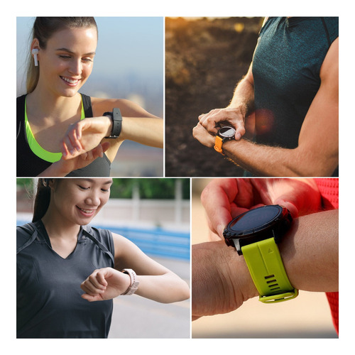 Correa De Silicona For Reloj Inteligente Con Hebilla
