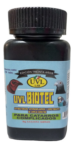 Uvl Biotec 100 Tabletas