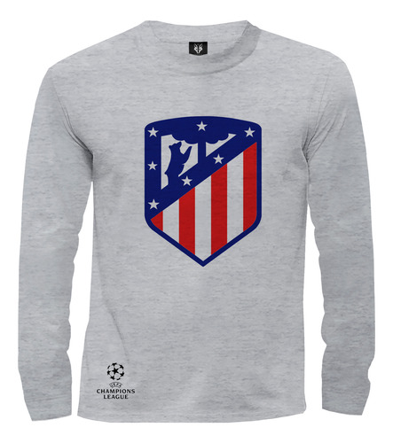 Camiseta Camibuzo Europa  Futbol   Atlético De Madrid Escudo