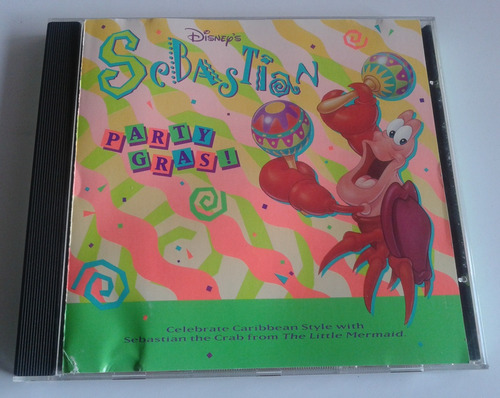 Sebastian Party Grasi From The Little Mermaid Cd Made U.s.a.