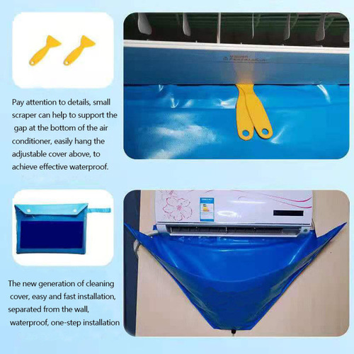 Ad Bolsa De Tapa Impermeable Minisplit Servicio De Limpieza