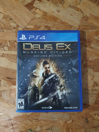 Deus Ex Mankind Divided Day One Edition Playstation 4 Ps4 