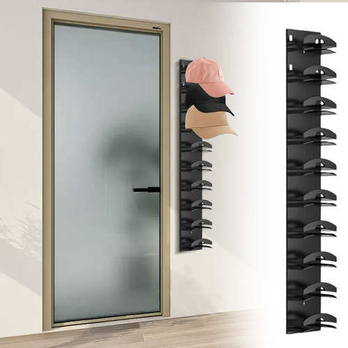 Estante Para Guardar Gorras De Béisbol, De Pared, Multicap
