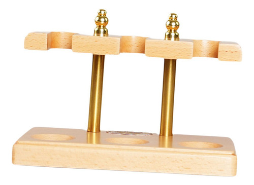 . Soporte De Madera Para Pipas Con 3 Ranuras, Accesorios
