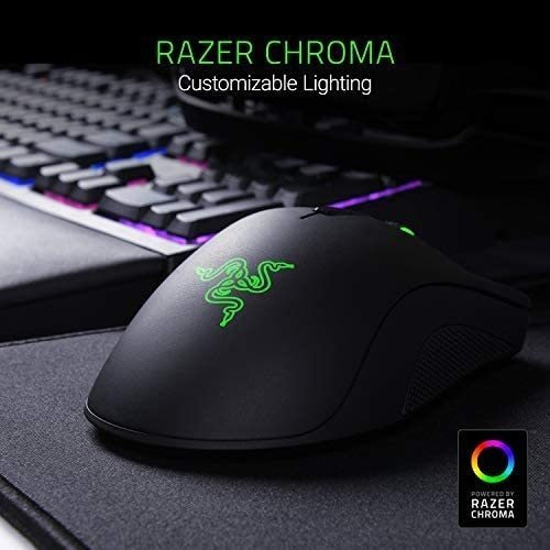 Ratón Para Juegos Razer Deathadder Elite: Sensor Óptico 1600
