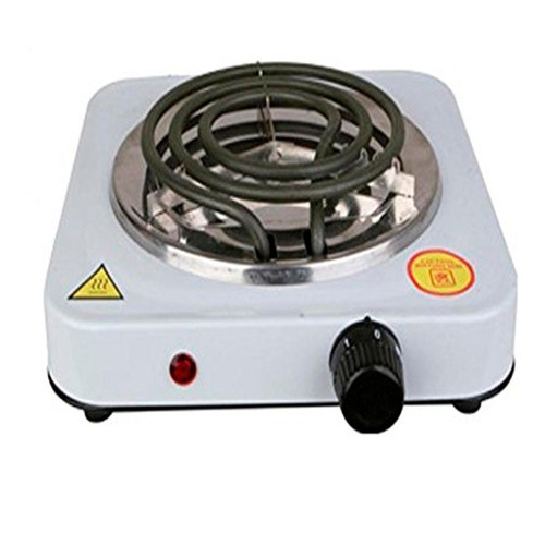 Estufa Electrica 1 Puesto Hoffen Fogon Portatil 1000w 110v