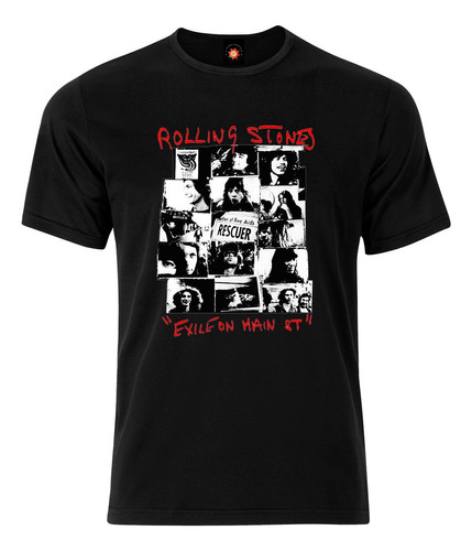 Remera Estampada Varios Diseños Rolling Stones Exilio Album